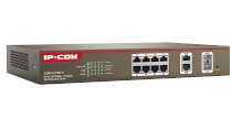 IP COM S3300-10-PWR-M 8-Port 100M+2-Port Gigabit TP/SFP Combo Web Smart PoE Switch