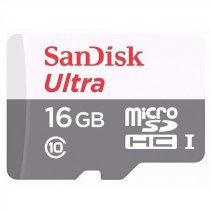 Thẻ nhớ Sandisk Ultra microSDHC UHS-I Card w/ 16 GB