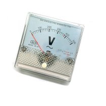 Đồng hồ đo vôn kế xoay chiều BEW 8x8x3.5Cm - Loại 0-500VAC
