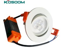 Đèn LED âm trần Kosoom 3W mắt rọi DL-KS-TH-3M-N