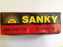 Đinh thép vàng Sanky 1F6, 2F3, 3F, 4F, 5F hộp 500G