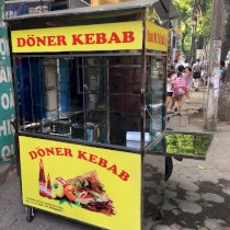 Xe bánh mì Doner Kebab hàng nhập khẩu (X2)