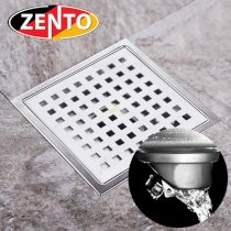 Thoát sàn chống mùi inox Square Zento ZT654-1L (150 x 150)