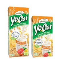 Sữa chua yến mạch YoOat - Multi Fruit 110ml