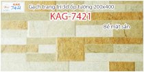 Gạch trang trí sân vườn Kiến An Gia KAG-7421 20x40cm