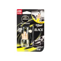 Tinh dầu nước hoa ô tô Aroma Car Wood 6ml - Black (nam tính)