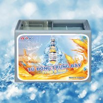 Tủ đông trưng bày Nucab SNG-0324 Thái Lan 300 lít (kính bằng)