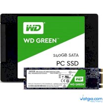 Ổ cứng SSD Western Digital Green Sata III 240GB 2.5 inches WDS240G2G0A