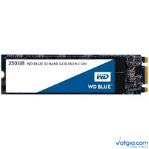 Ổ cứng SSD Western Digital Blue 3D-NAND M.2 2280 SATA III 250GB WDS250G2B0B