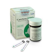 Que thử đường huyết Caresens Pro (lọ 50 que)