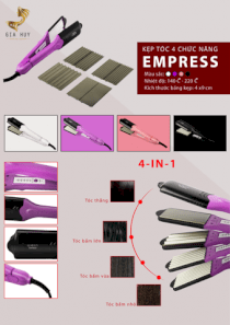 Máy kẹp duỗi tóc Empress 4 chức năng