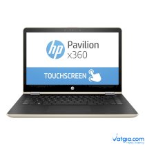 Laptop HP Pavilion x360 14-ba080TU 3MR79PA Core i3-7100U/Win10 (14 inch) (Gold)