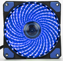 Combo 8 fan case 12cm Coolman 33 led blue
