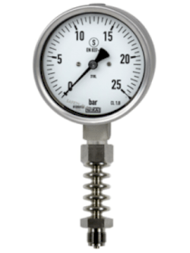 Đồng hồ đo áp suất nóng Wika