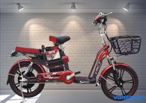Xe đạp điện Sufat SF5 (Đỏ) đen