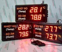 Đồng hồ hiển thị nhiệt độ - độ ẩm AT-THMT-S