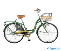 Xe đạp thời trang Asama CLD FR24 - Xanh lá