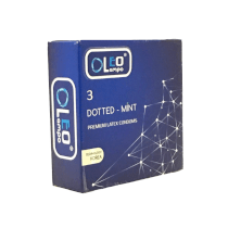 Bao cao su Oleo lampo Dotted mint (3 cái)