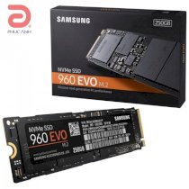 Ổ SSD Samsung 960 Evo 250GB PCIe 3.0 x4, NVMe 1.2 M2.2280 (đọc: 3200MB/s /ghi: 1500MB/s)