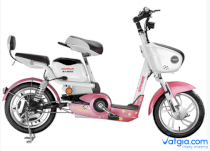 Xe đạp điện Honda M6 (Trắng hồng)