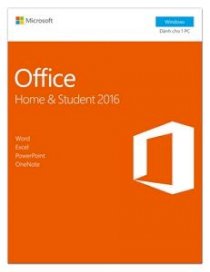 Phần mềm Office Microsoft Office Home and Student 2016 (79G-04296)