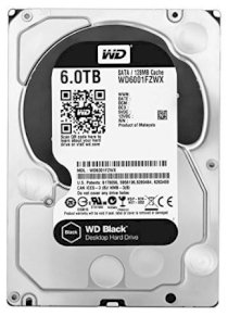 Ổ cứng HDD Western Black 6TB SATA3 7200rpm