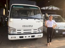 Xe tải Isuzu 3.49 tấn thùng dài 4.3 mét