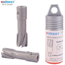 Mũi khoan từ hợp kim UniFast TCT 21x35 (Ø21mm, sâu max 35mm)
