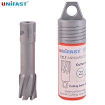 Mũi khoan từ hợp kim UniFast phi 22mm sâu 50mm TCT 22x50