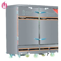 Tủ nấu cơm gas & điện 24 khay Hào Hương TC24K-GĐ