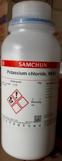 Potassium chloride 99.0%, KCl Samchun