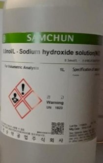 Sodium hydroxide solution 0.5mol/L, N/2, NaOH - Samchun