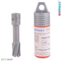 Mũi khoan từ hợp kim UniFast phi 18mm sâu 50mm TCT 18x50