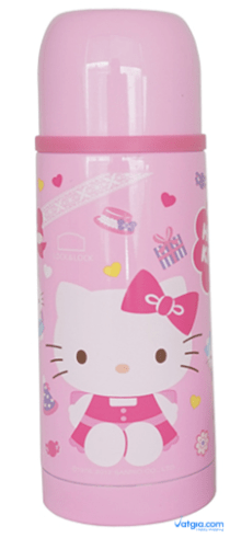 Bình giữ nhiệt Lock&Lock Hello Kitty Lovely Dot HKT302 (350ml) - Hồng