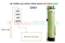 Bộ lọc nước sinh hoạt 1 cột - Doctor House DH01