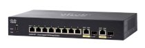 Cisco 10-port Gigabit POE Managed Switch - SG350-10P-K9
