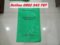 Túi đựng rác y tế màu xanh Khang Minh Phát TRY11