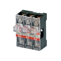 Đế giữ cầu chì 15A 3P Hanyoung Nux HY-F15-3A