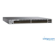 Switch Cisco WS-C3850-48XS-F-E 48 SFP+ and 4 QSFP+ Ethernet ports, with 750WAC back-to-front PS 1 RU, IP Services