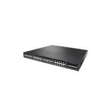Switch Cisco WS-C3650-48FQ-E 48 10/100/1000 Ethernet PoE+ and 4x10G Uplink ports, with 1025WAC power supply, 1 RU, IP Services