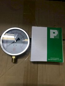 Đồng hồ đo áp suất nước Đài Loan mặt 63mm dải đo từ 0-10bar