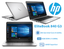 HP EliteBook 840 G3 Core i5-6300U CPU 2.40GHz / 8GB / 256GB SSD  14" Full HD