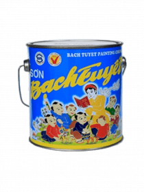 Sơn dầu Alkyd Bạch Tuyết trắng mờ 1Kg