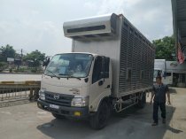 Xe tải Hino Dutro 300  342L - thùng chở gia cầm boing