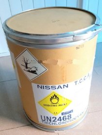 Sản phẩm Trichloroisocyanuric Acid (TCCA)- Viên 200 Gram Neo-Chlor 90- Nhập khẩu từ Nhật