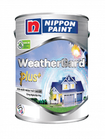 Sơn ngoại thất Nippon Weathergard Plus+ màu chuẩn 1L