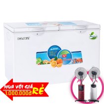 Tủ đông Hòa Phát  352 lít HCF-666S1PN2 nhôm  (R600A)