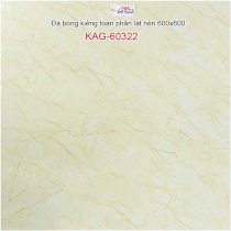 Đá bóng kiếng toàn phần lát nền Kiến An Gia KAG-60322 600x600mm