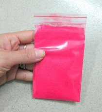 Màu hồng nhạt tan dầu huỳnh quang, phản quang 1 Kg