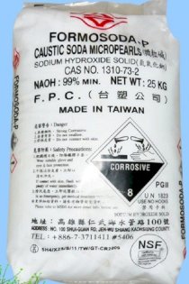 Sản phẩm Caustic Soda Flakes- Nhập khẩu Đài Loan- Công ty Trần Tiến